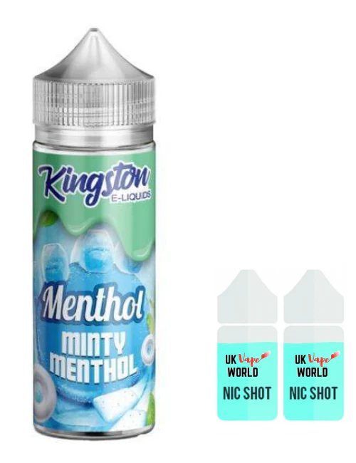 Kingston Menthol Minty Menthol 100ml Shortfill - Image 2