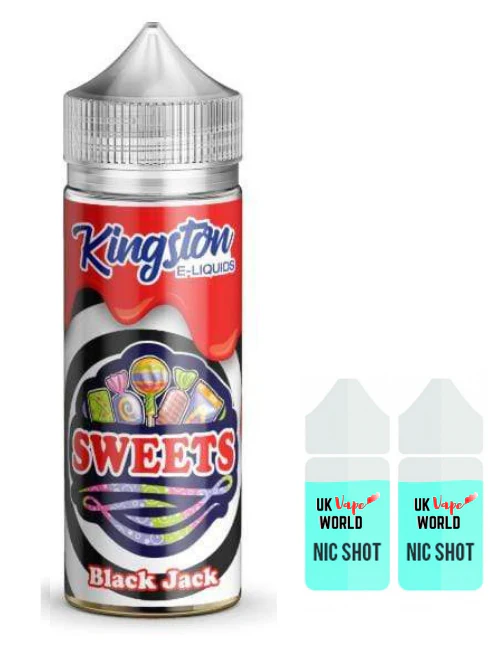 Kingston Sweets Blackjack 100ml Shortfill - Image 2