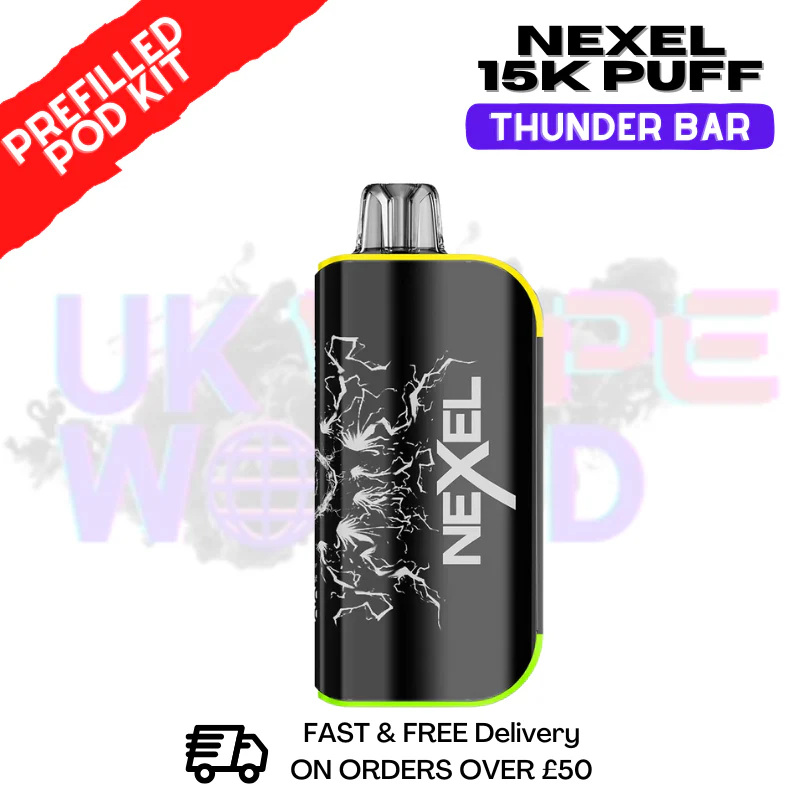 Lemon Lime Nexel 15K Thunder Prefilled Pod Kit