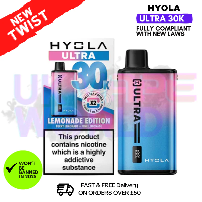 Hyola Ultra 30K Puff 30000 Pod Kit - 2 For £18 - Image 12