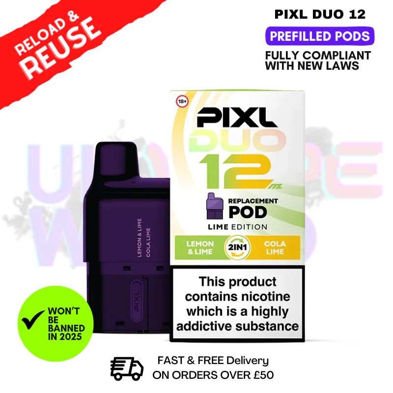 Lime Edition Pixl Duo Replacement Pod - £6.99
