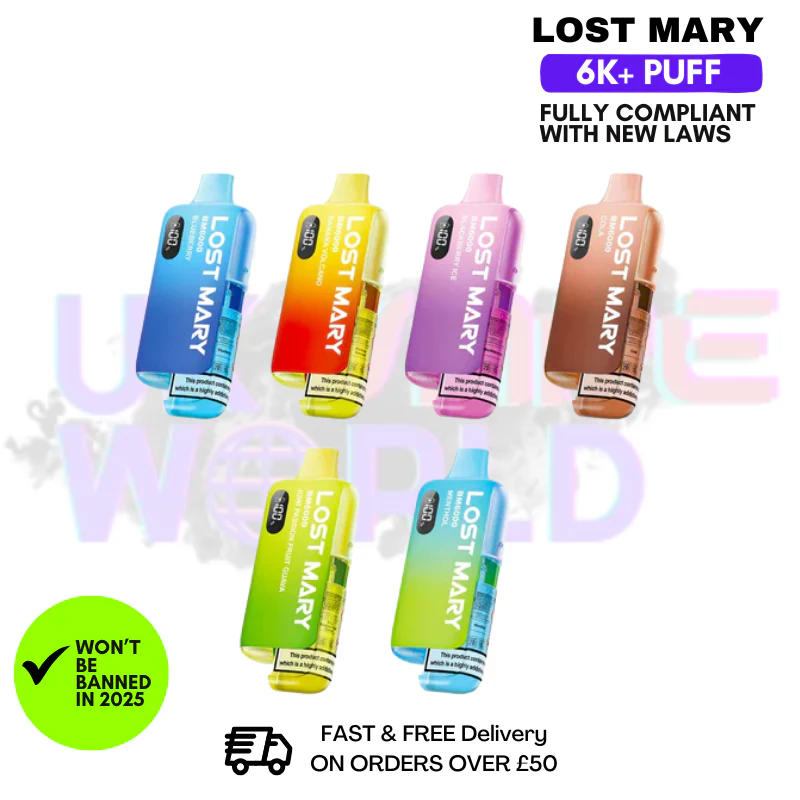 Lost Mary 6K Puff Prefilled Kit - Only £8.99