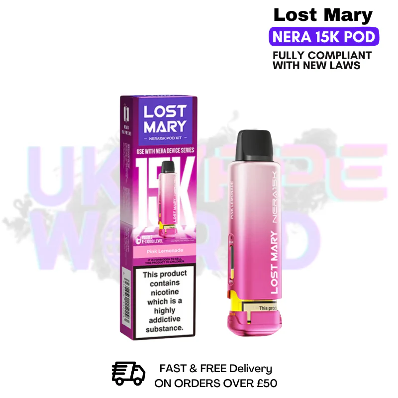 Lost Mary Nera Fullview Pods 15K Refil Pack - £4.99 - Image 2