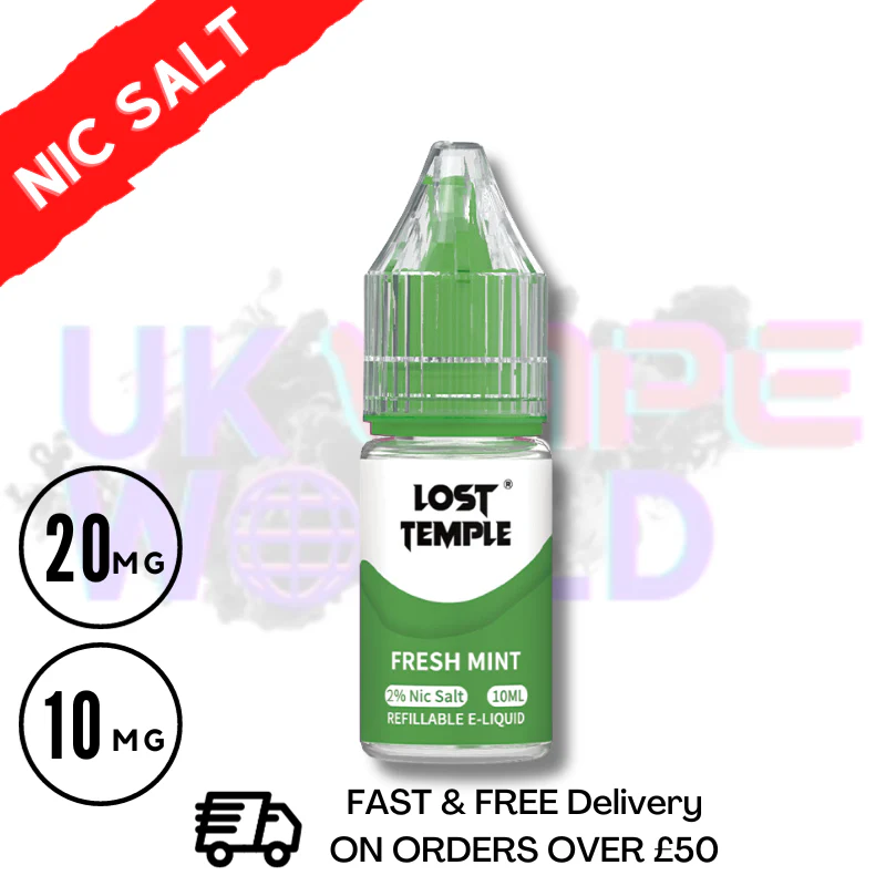 LOST TEMPLE 'Fresh Mint' Nic Salt