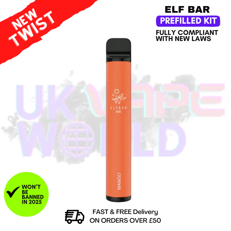 Mango Elf Bar EB600 Prefilled Pod Kit