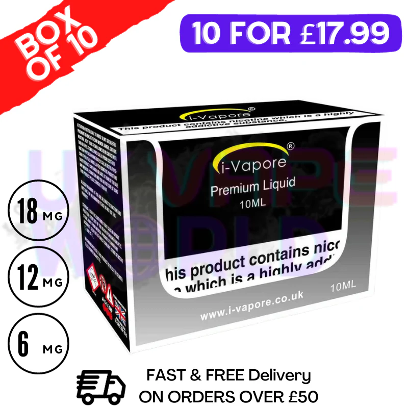 Mango i-Vapore E-Liquid 100ML Multi-Pack (10X10ML)