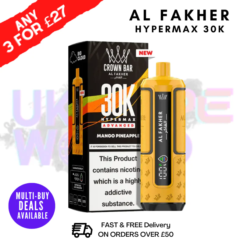 Mango Pineapple Al Fakher 30K HyperMax Pod Kit
