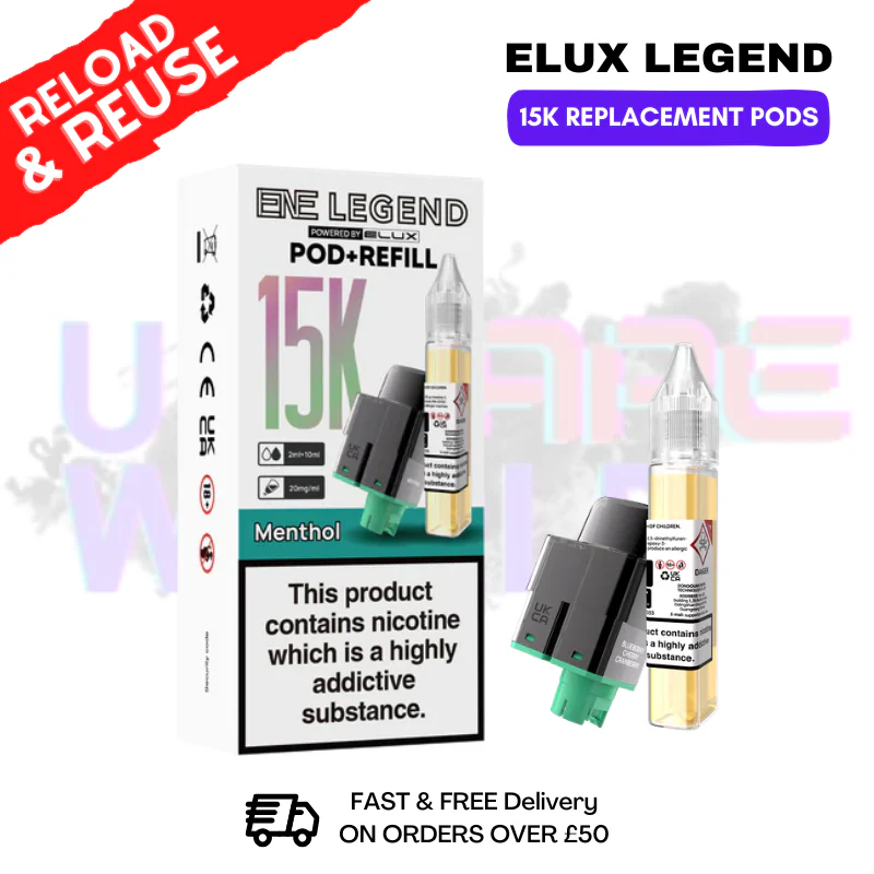 Menthol Ene 15K Replacement Pods - Lowest Price