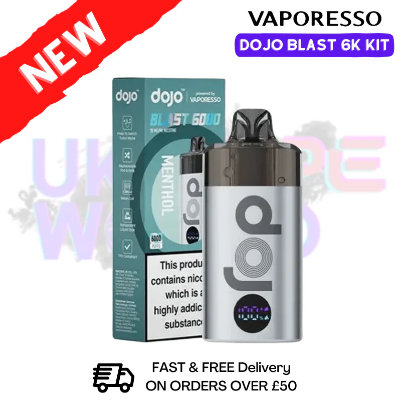 Menthol Vaporesso Dojo Blast 6000 Kit - £7.00