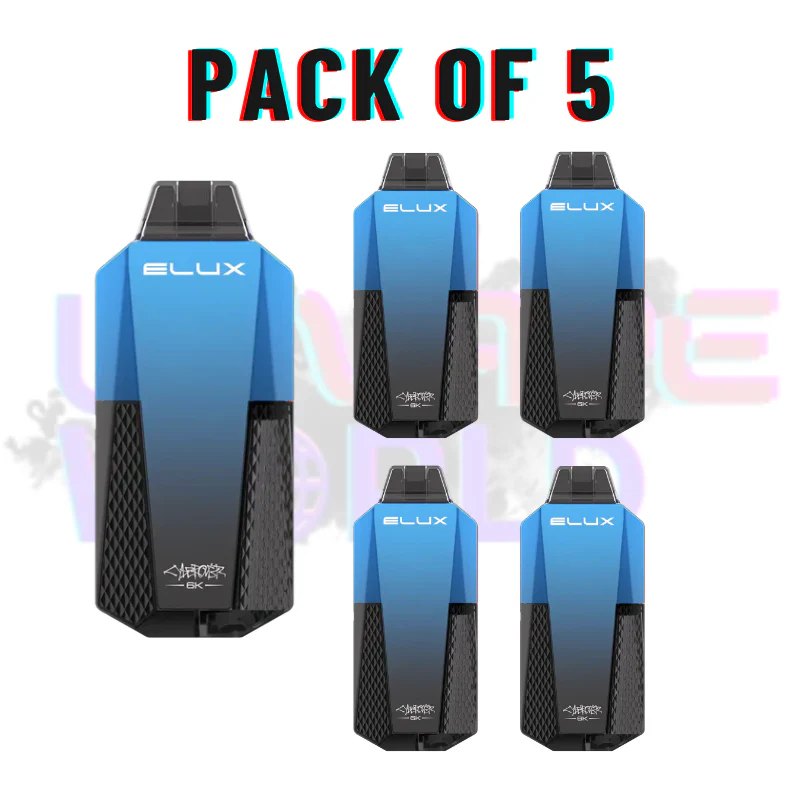 Mr Blue Elux CyberOver 6000 Puff 6K Kit - Image 3