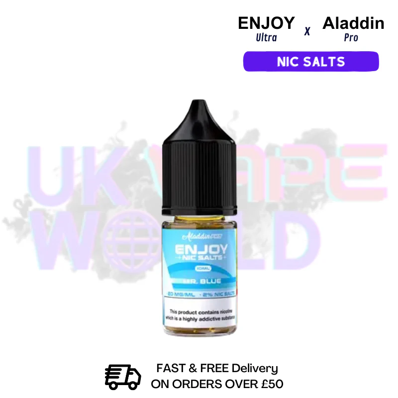 Mr Blue Enjoy Ultra X ALADDIN Nic Salt 10ML eLiquid