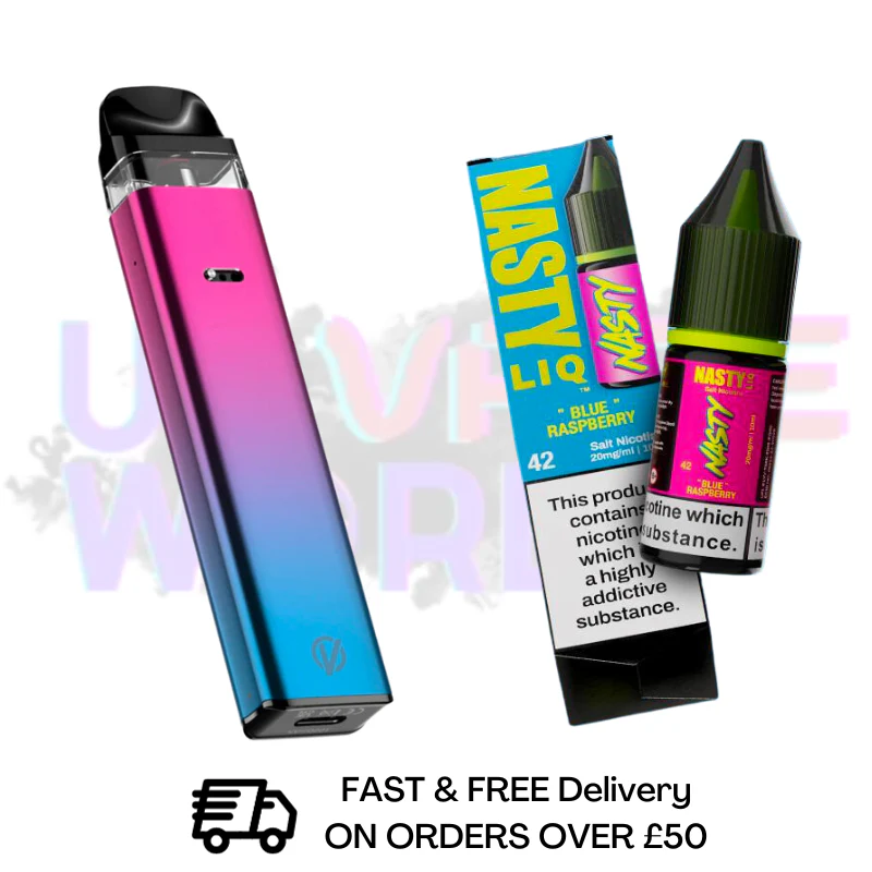 NastyLiq 'Blueberry Raspberry' Nic Salt By Nasty Eliquids - Image 2
