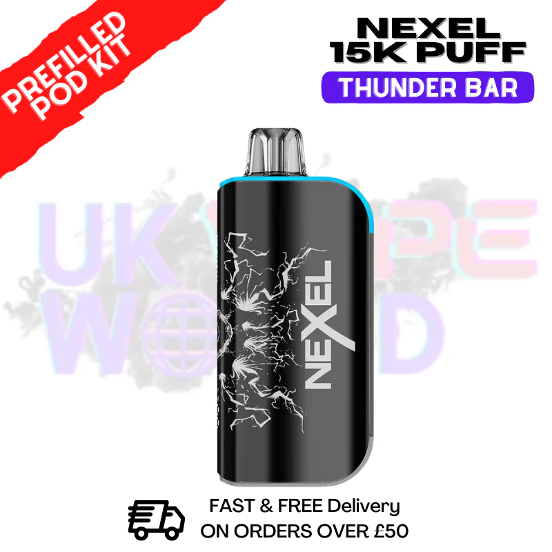 Nexel 15K Thunder Prefilled Pod Kit - Only £10.99 - Image 2