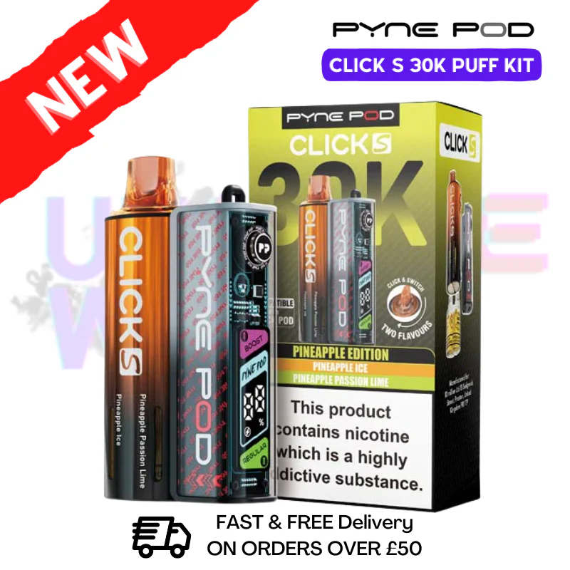 Pineapple Edition Pyne Pod Click S 30K Puff Kit