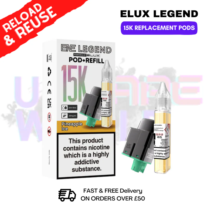 Pineapple Ice Ene 15K Replacement Pods - Lowest Price