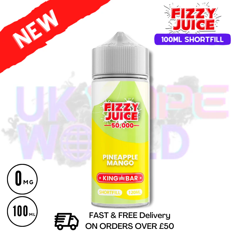 Pineapple Mango Fizzy Juice 100ml E-Liquid - £7.99