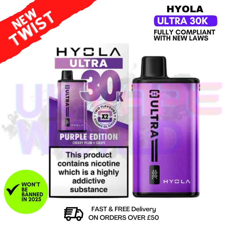 Hyola Ultra 30K Puff 30000 Pod Kit - 2 For £18 - Image 7