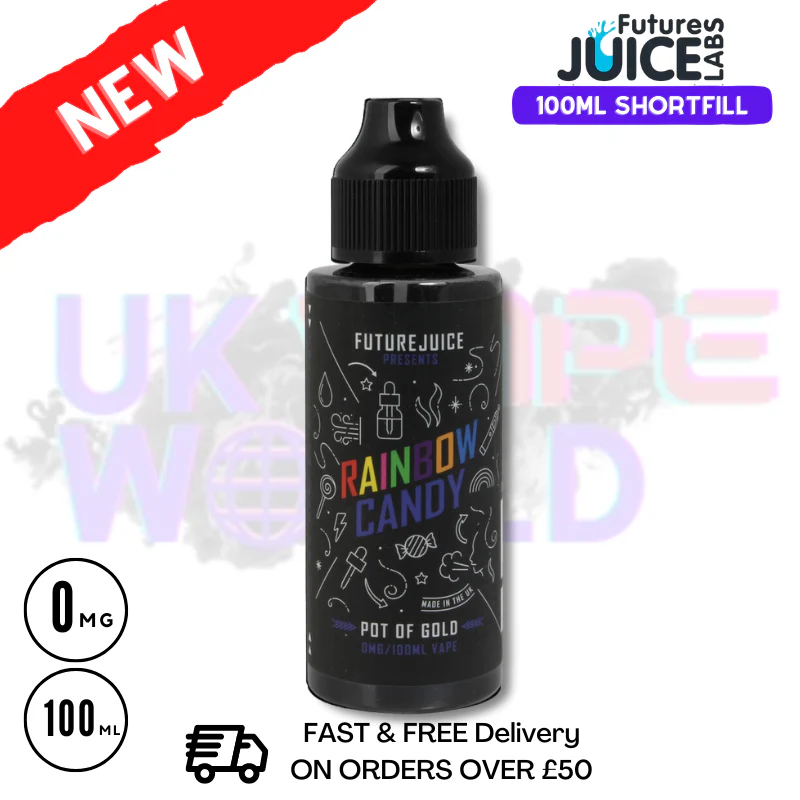 Rainbow Candy Future juice e liquid - £7.99