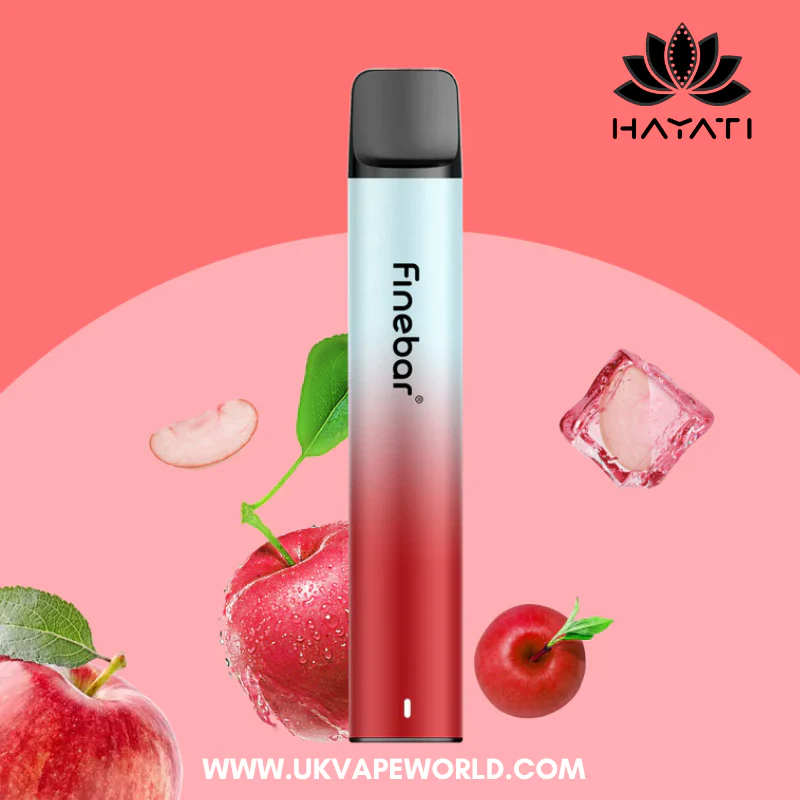 Red Apple Ice Hayati Finebar Prefilled Pod Kit - 5 For £15