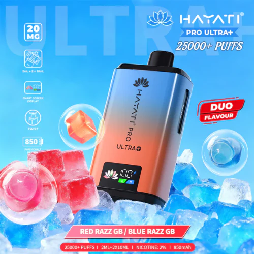 Red Razz GB Hayati Pro Ultra Plus 25000 Prefilled Pod Kit