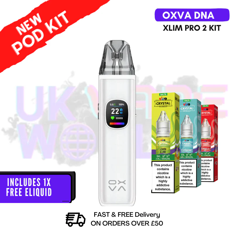 Oxva Xlim Pro 2 DNA Pod Kit + FREE Nic Salt - Image 5