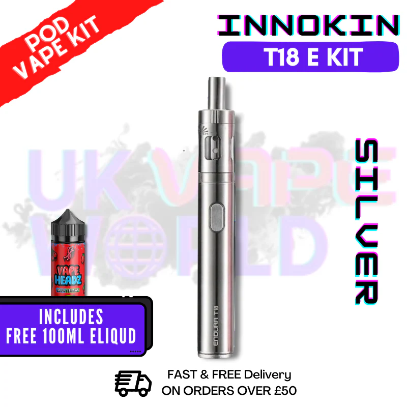 Silver Innokin Endura T18E Starter Kit - ONLY £16.99