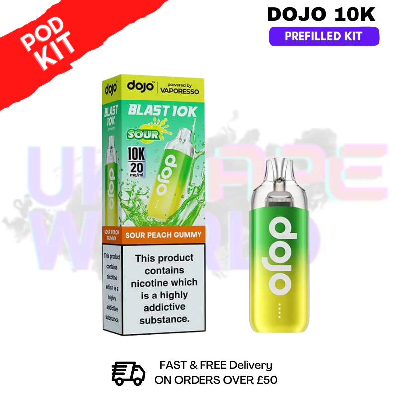 Dojo Blast 10K Puff 10,000 Prefilled Pod Kit - Image 22