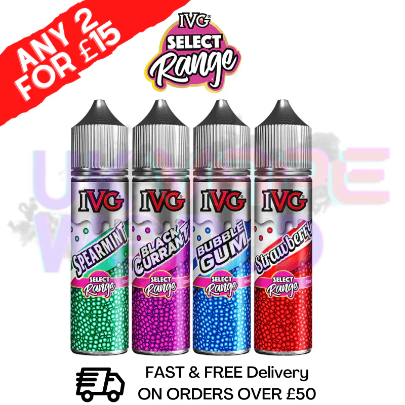 Spearmint IVG Shortfill Juice 50ML Eliquid - SELECT RANGE - Image 2