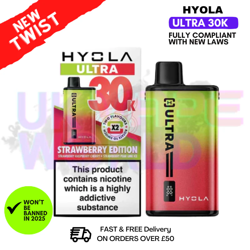 Hyola Ultra 30K Puff 30000 Pod Kit - 2 For £18 - Image 10