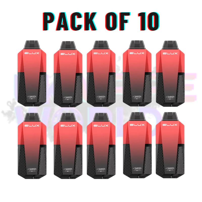 Strawberry Raspberry Cherry Elux CyberOver 6000 Puff 6K Kit - Image 4