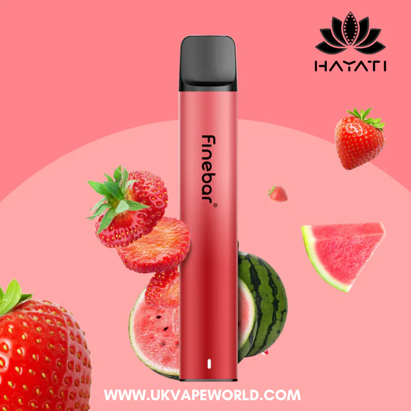 Strawberry Watermelon Hayati Finebar Prefilled Pod Kit - 5 For £15