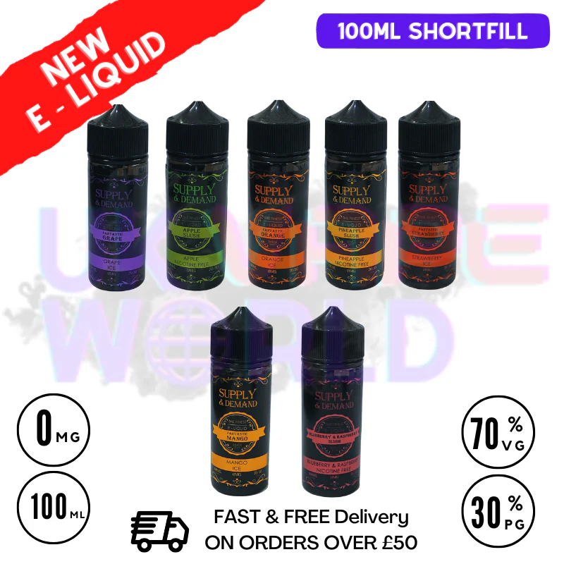 Supply Demand 100ML E Liquid Shortfill [70-30]
