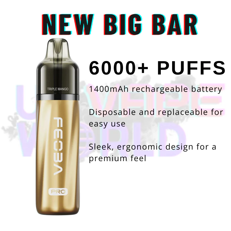 Triple Mango Feoba Pro 6000 6K Puff Pod Kit - Image 2