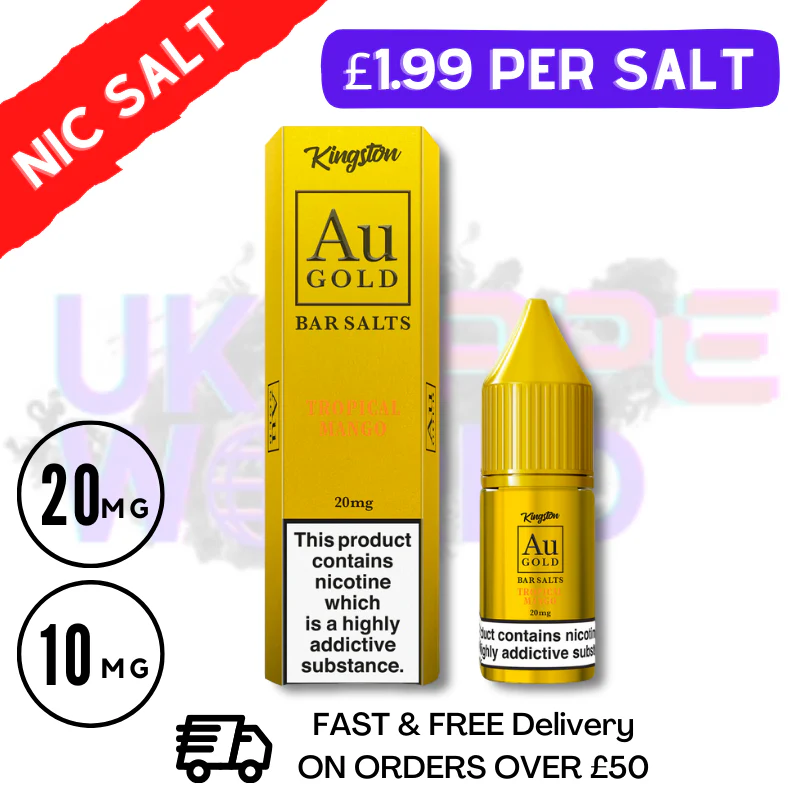 Tropical Mango Gold Bar Nic Salt