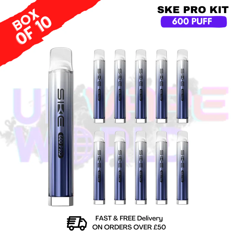 VMT ICE SKE Crystal PRO 600 Puff Box Of 10