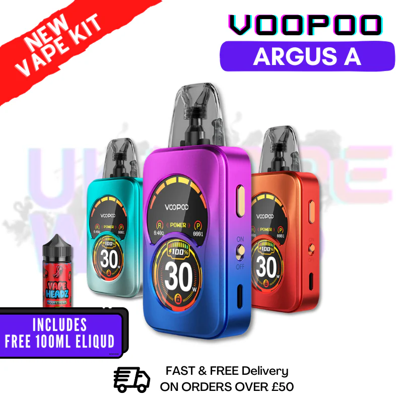 Voopoo Argus A Pod Vape Kit - ONLY £25.99