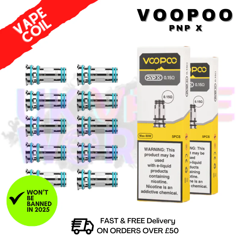 VooPoo PnP X Replacement Coil (NEW) [£2.00 Each]