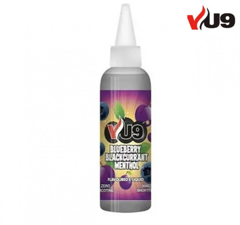 VU9 Blueberry Blackcurrant Menthol E-Juice