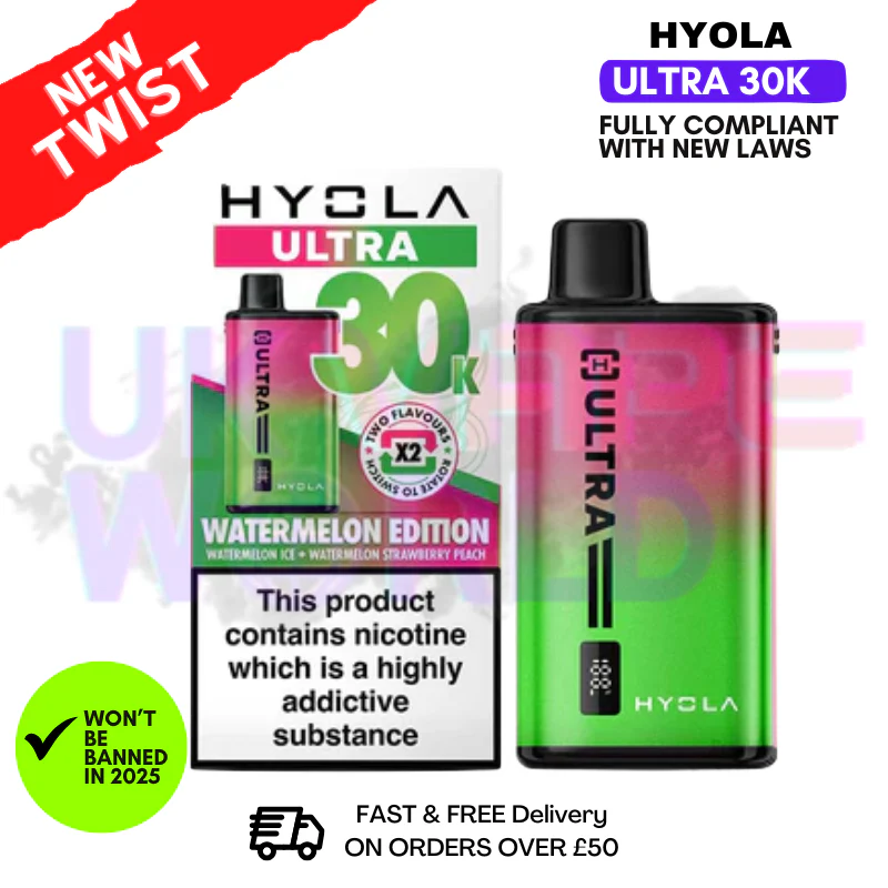 Hyola Ultra 30K Puff 30000 Pod Kit - 2 For £18 - Image 3