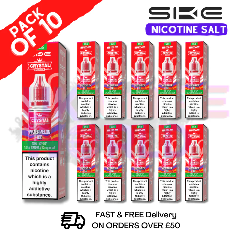 Watermelon ICE Crystal SKE Nic Salt Box / Pack Of 10