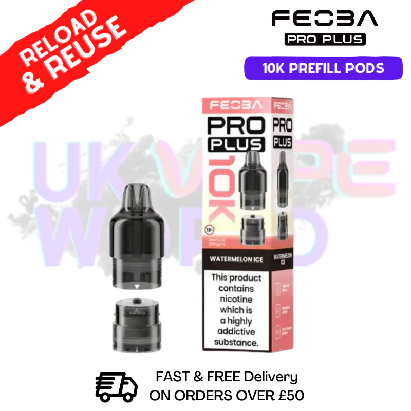 Watermelon ICE Feoba 10K Refil Pods Pro Plus - £5.85