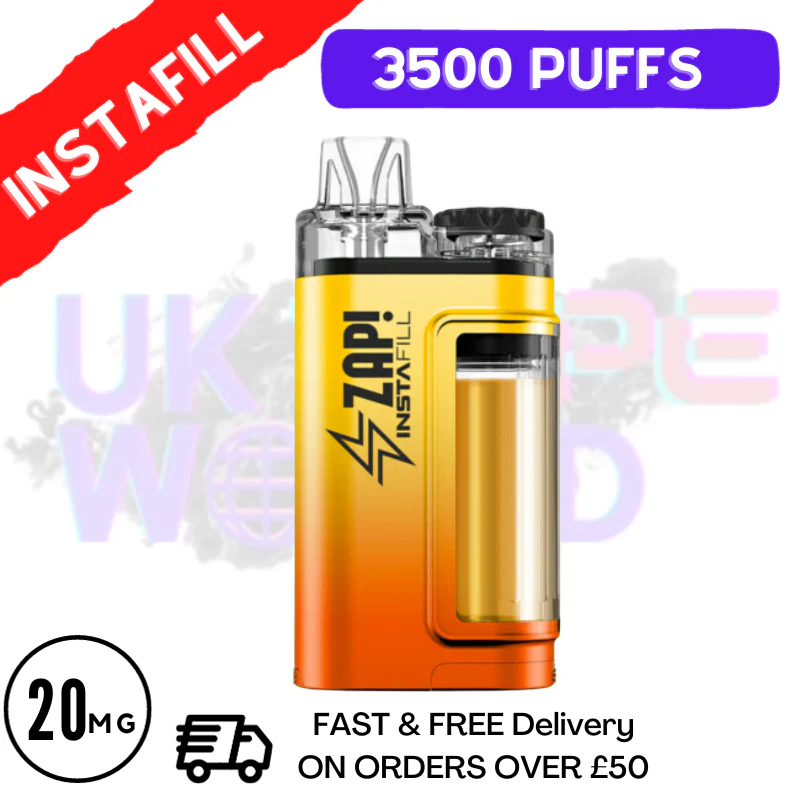 Zap Instafill Bar 3500 Puff Mango ICE